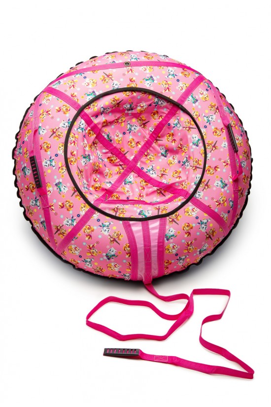 Тюбинг надувные санки ватрушка Kospa Скай Розовый Диаметр 120 см